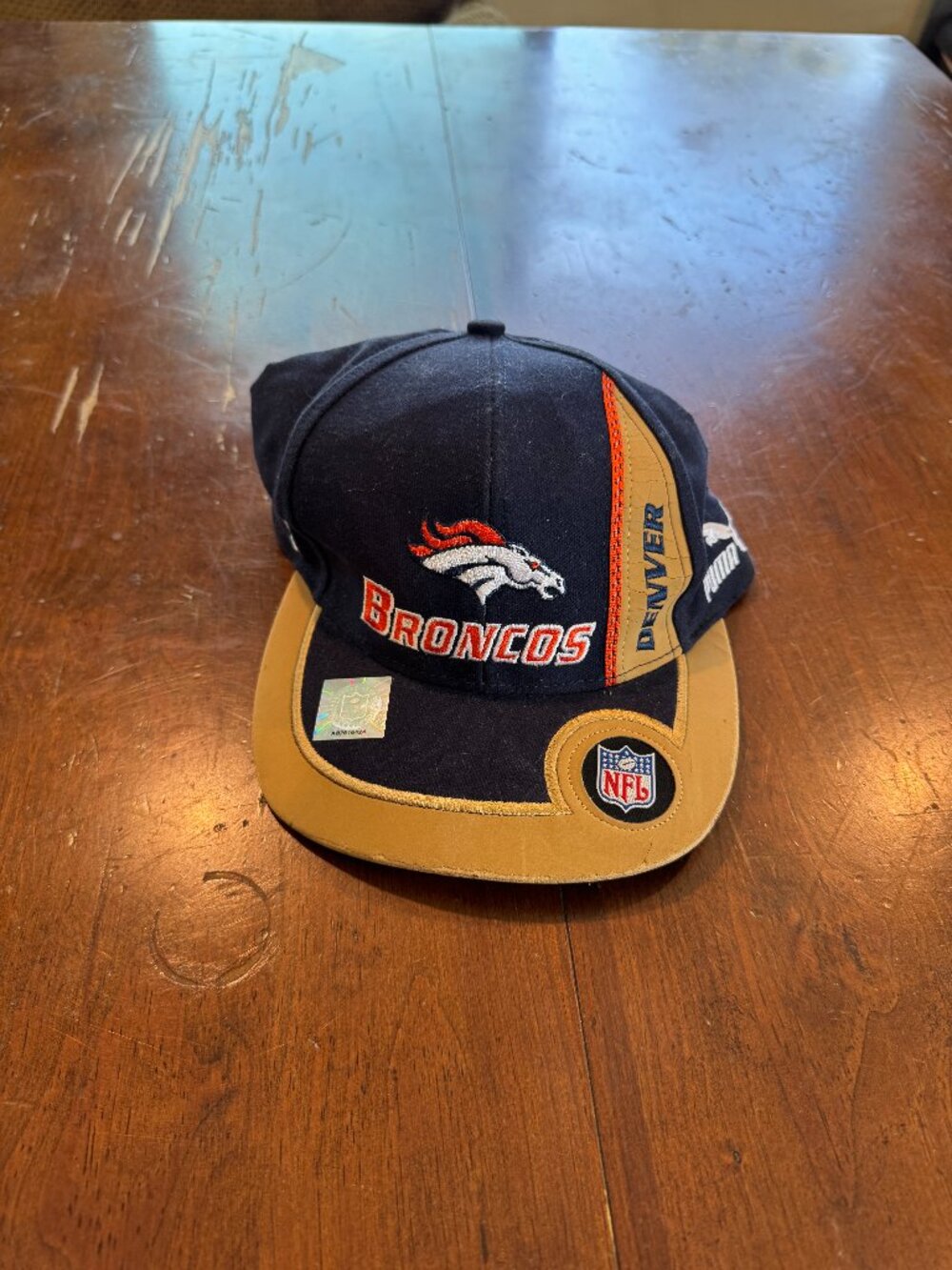 Vintage Puma Denver Broncos Hat